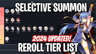 2024 Selective Summon Tier List  Post Ravi Buff Epic Seven [upl. by Caria466]