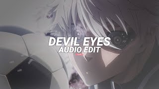 devil eyes  zodvik edit audio [upl. by Ocsirf897]