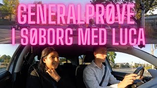 Generalprøve i Søborg med Luca  Køreprøve rute [upl. by Anilra]