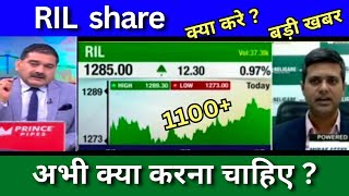 Reliance jio share news today RIL share news today Target price share analysis buy or sell [upl. by Vanny946]