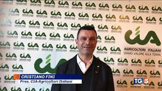 TG5  Caro carburanti e ripercussioni sullagricoltura Intervista al presidente Cia Cristiano Fini [upl. by Aliuqaj]