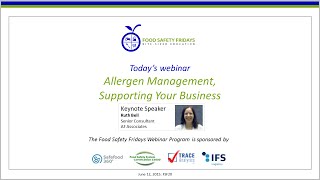 Allergen Management Supporting Your Business [upl. by Marjorie148]