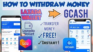 How to transfer lazada wallet to Gcash  Lazada wallet to gcash step by step tutorial [upl. by Idhem]