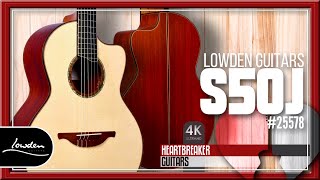 Lowden Guitars  S50 Nylon Jazz Alpine Spruce  Cocobolo with Mike Romano  4k Video [upl. by Kloster]