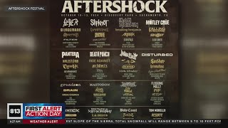 Aftershock Festival releases 2023 lineup  Top 10 [upl. by Isabelita]