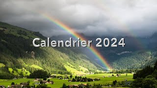 4 calendriers 2024 à customiser un vrai gain de temps [upl. by Ute911]