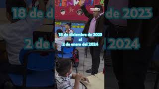 ¡Puentes días feriados y vacaciones Calendario Escolar SEP 2023  2024 para este regreso a clases [upl. by Ahsirk475]