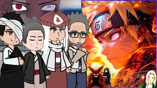 Konoha Council Elders  3rd Hokage react to Naruto [upl. by Chow480]