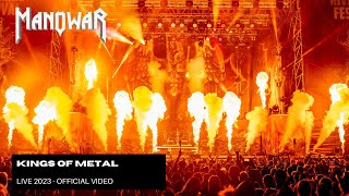 Kings Of Metal  MANOWAR Live 2023  Official Video [upl. by Aramas]