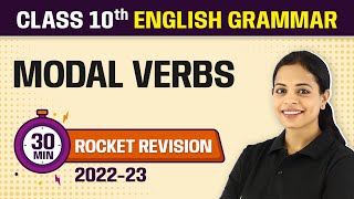 Modal Verbs 30 Minutes Revision  Class 10 English Grammar [upl. by Lal]