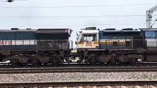 40366  20081 Twin SGUD EMD led NJP  BNGN Express departing FLK [upl. by Assirat]