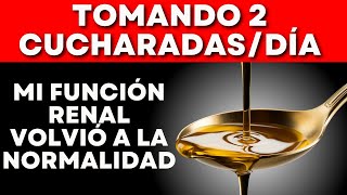 Tomar 2 cucharadas al día  La enfermedad renal SE PUEDE revertir en cualquier etapa naturalmente [upl. by Armillda]