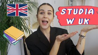 STUDIA W UK  koszty kredyt jak się dostać  🇬🇧 LONDYN [upl. by Ettezzil]