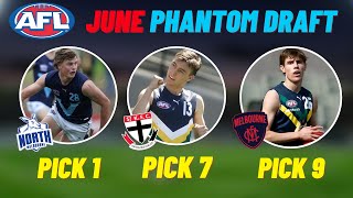 2024 AFL Draft Prediction [upl. by Pedaiah]