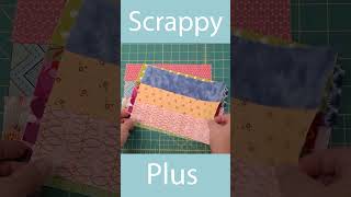 Scrappy Plus Quilt Block [upl. by Yelad]