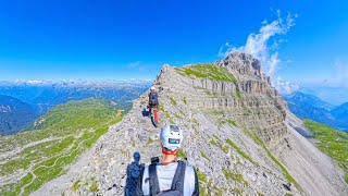 Ferrata Gustavo e Natale Vidi Dolomiti del Brenta [upl. by Scherman]