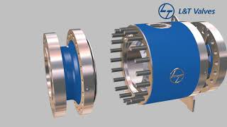 LampT Valves API 6D Trunnionmounted Ball Valve SideEntry  Assembly Sequence [upl. by Ylehsa]