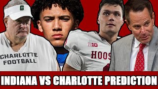 Indiana Hoosiers Football Vs Charlotte Preview  College Football Game Prediction [upl. by Safir898]