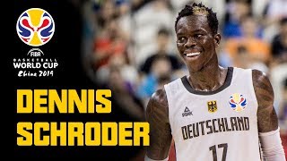 Dennis Schroder  FULL HIGHLIGHTS  1st amp 2nd Round  FIBA Basketball World Cup 2019 [upl. by Anilra]