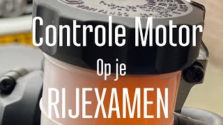 Controle van het motor op je rijexamen [upl. by Emmett]