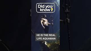 🔱🧐 He is the reallife Aquaman [upl. by Soirtemed169]