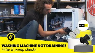 Washing Machine Not Draining Water Properly  How to Fix [upl. by Oilasor]