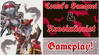 Vampire themed Skins The Ripper  Dream Witch Gameplay  IdentityV Counts Banquet  Revolutionist [upl. by Korwin]