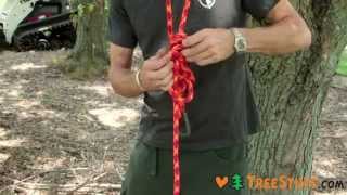 How to Tie Basic Arborist Knots  TreeStuffcom [upl. by Ayekat526]