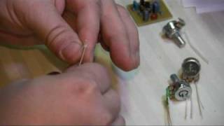 Soldering and Finishing Potentiometers [upl. by Harday]