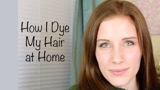 How I Dye My Hair At Home  John Frieda Precision Foam Hair Color [upl. by Ahsenod714]