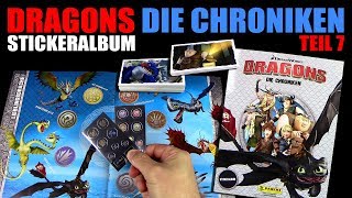 Dragons  Die Chroniken ™ Panini ® Stickers amp Album 2018 Teil 7  Vorstellung  Review [upl. by Oiruam]