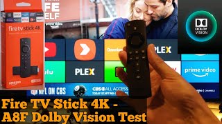 Amazon Fire Stick 4K  Dolby Vision Test On Sony A8F OLED [upl. by Leonteen546]