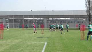 Training des SK Rapid Wien am 18042013  Teil 19 [upl. by Geiger]