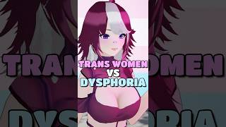 🏳️‍⚧️WHEN GENDER DYSPHORIA HITS transwoman transwoman transfeminine transwomen transgender [upl. by Anyahs]