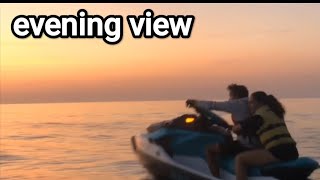 JET SKI SEADOO GTX EVENING VIEW [upl. by Prader]