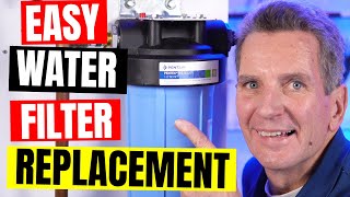 HOW to Change WHOLE HOUSE WATER FILTER in 7 EASY Steps [upl. by Lemal]