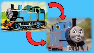 Railway Series Illustrations vs Thomas and Friends TV Series Clips 1 Books 14 [upl. by Eniak]