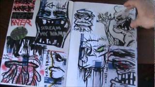 Graffiti Sticker Blackbook HUGE [upl. by Llerud]