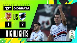 Reggiana vs Sampdoria 12  Altra vittoria per i ragazzi di Pirlo  HIGHLIGHTS SERIE BKT 2023  2024 [upl. by Noyk]