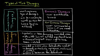 Types of Tort Damages [upl. by Klusek]