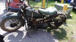 Davenport Iowa Antique Motorcycles Swap Meet 2014 part 2 [upl. by Giraldo]