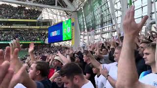 GOD SAVE THE KING England fans v Ireland in Dublin [upl. by Moitoso]