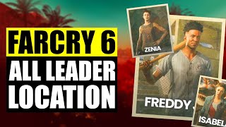 Far cry 6 All Bandido Leaders Location Fast Guide [upl. by Atekihs989]