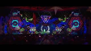 Hilltop Festival 2023 MIX Goa India  Ace Ventura Astrix Avalon Ajja Tristan TAS Visuals [upl. by Prudie947]