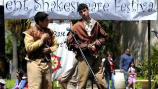 Poway High Theater Guild quotTaming of the Shrewquot San Diego Student Shakespeare Festival [upl. by Gnol]