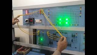 Experiment Double busbar basic system [upl. by Donahue]