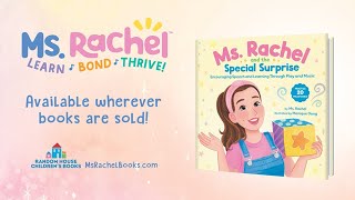 Join Ms Rachel as she jumps into her new book MS RACHEL AND THE SPECIAL SURPRISE [upl. by Akeinahs371]