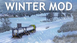 TruckersMP Winter Mod  Euro Truck Simulator 2 Multiplayer  Toast [upl. by Thgiwed]