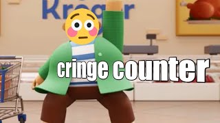 Kroger ad but it has a cringe counter [upl. by Ariay]