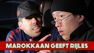 MAROKKAAN GEEFT RIJLES AAN AZIAAT DEEL 2 Aflevering 8 Seizoen 4  Mertabi Sketch [upl. by Atselec30]